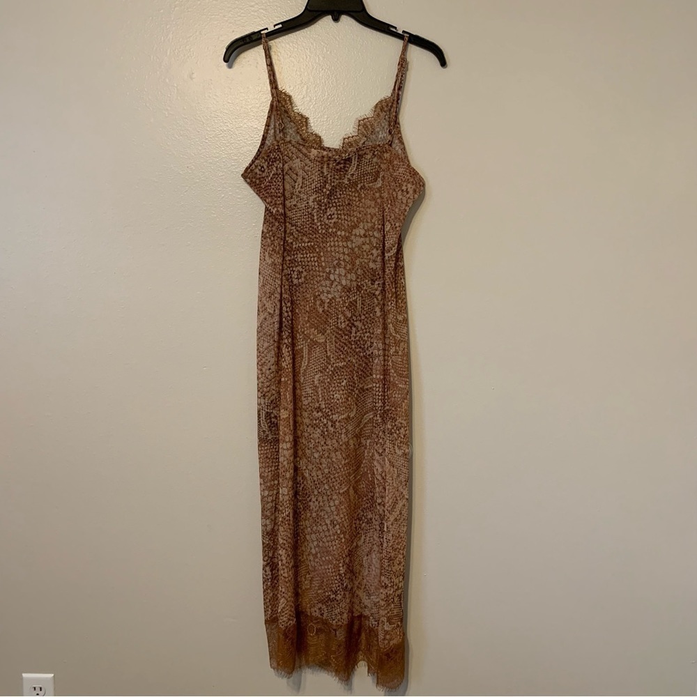 Soft Surroundings Catriona Chiffon Maxi Dress 2 Piece - Picture 12 of 13